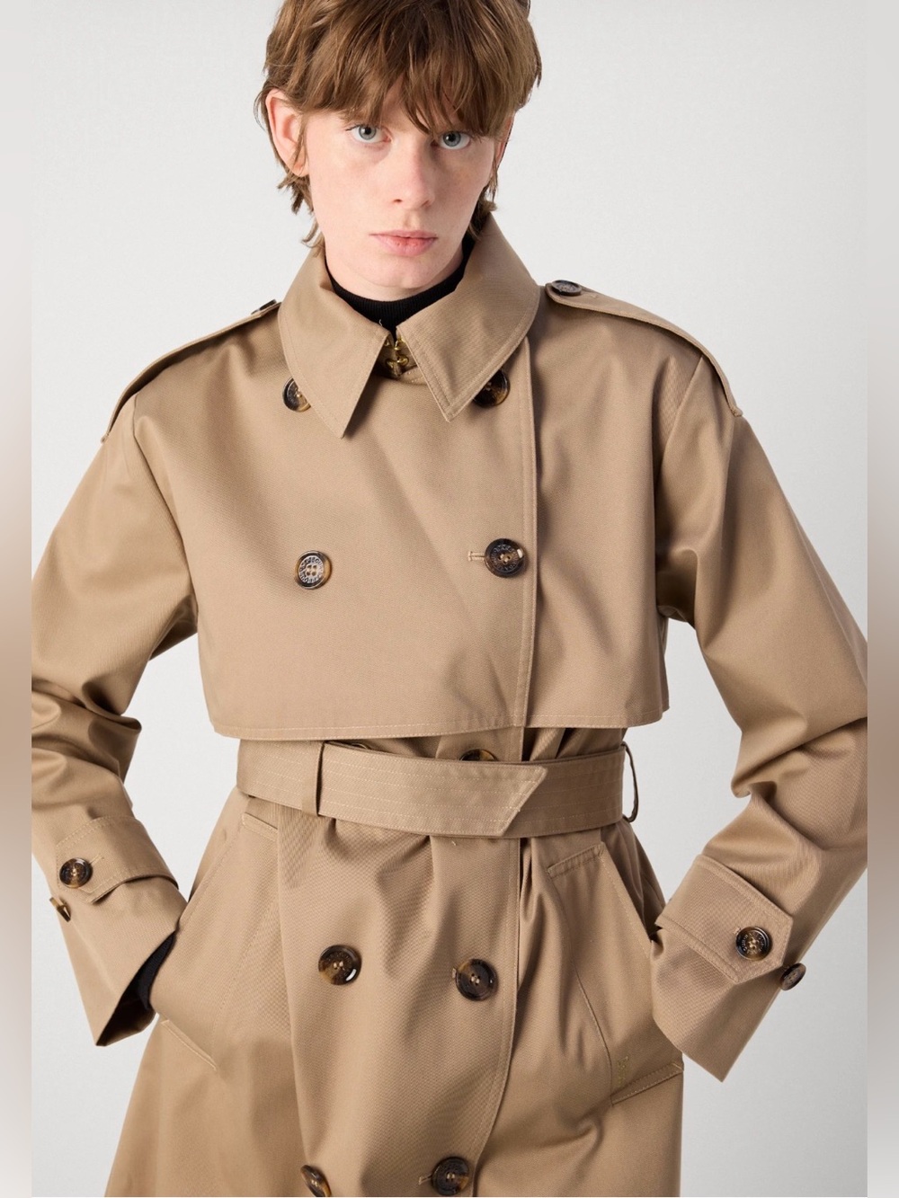 Barbour Aoife Belted Water Resistant Trench Coat - Picture 4 of 13